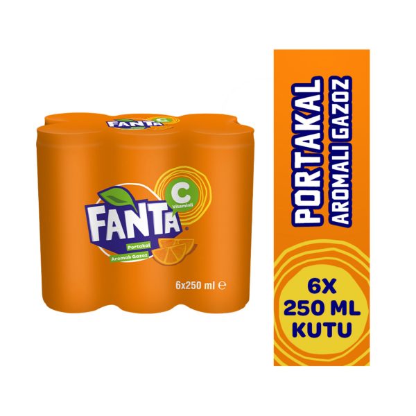 Fanta 6x250ml Kutu
